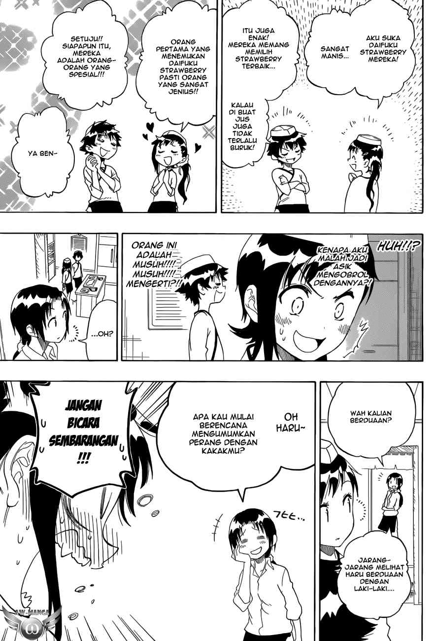 Nisekoi Chapter 77 Gambar 17