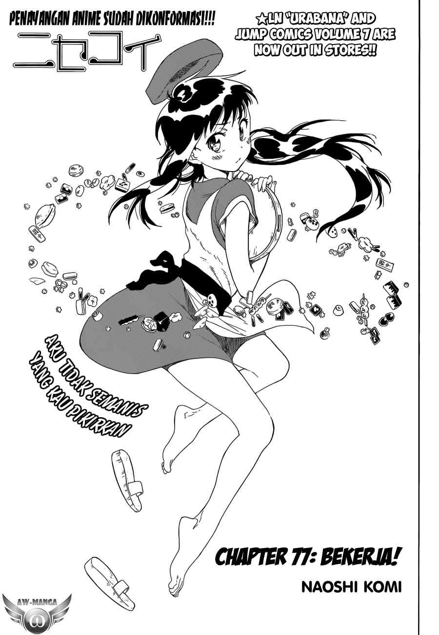 Nisekoi Chapter 77 Gambar 4