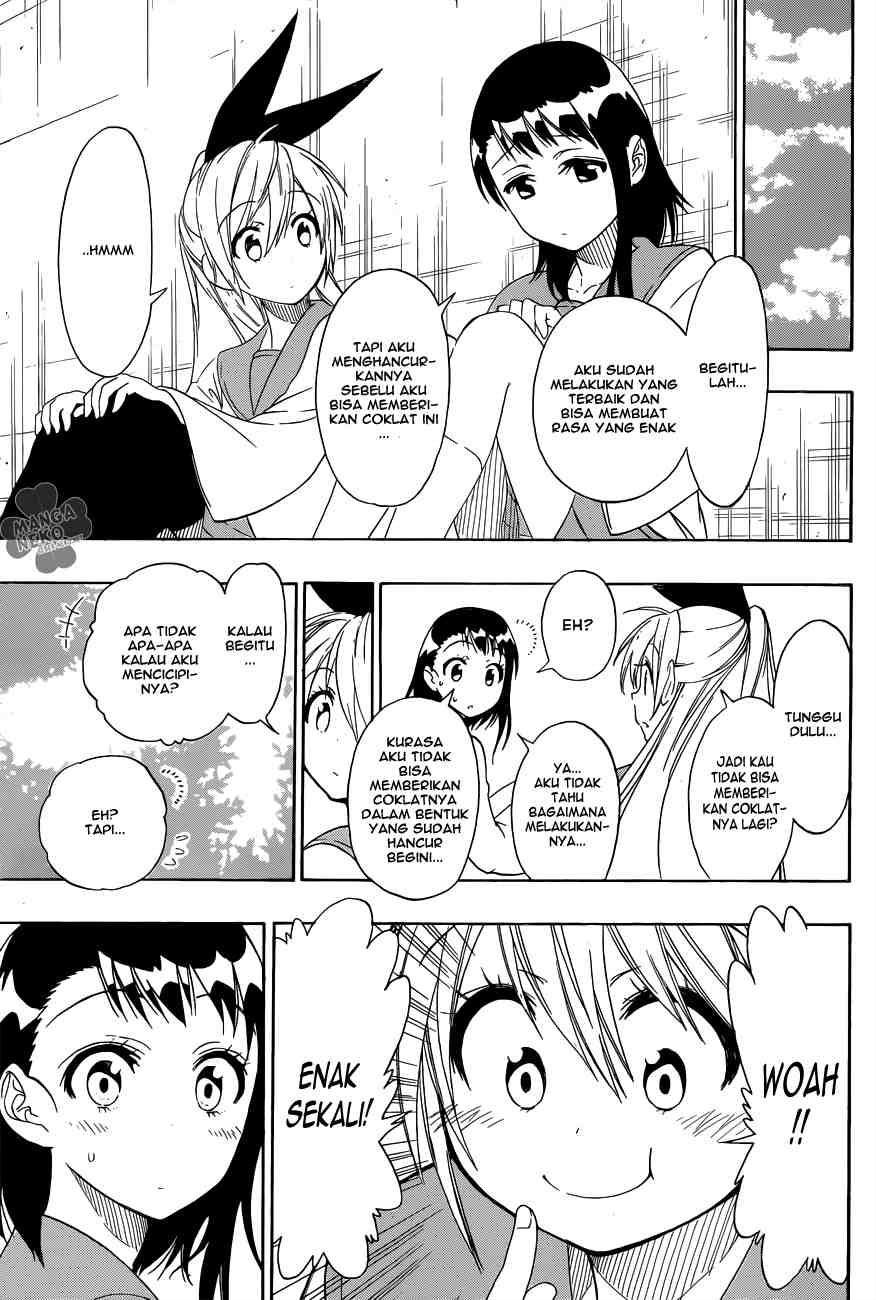 Nisekoi Chapter 68 Gambar 16