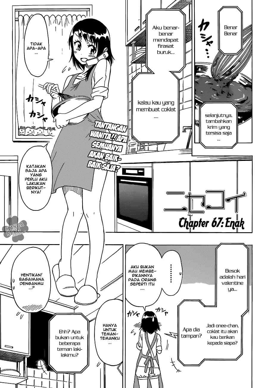 Nisekoi Chapter 67 Gambar 3