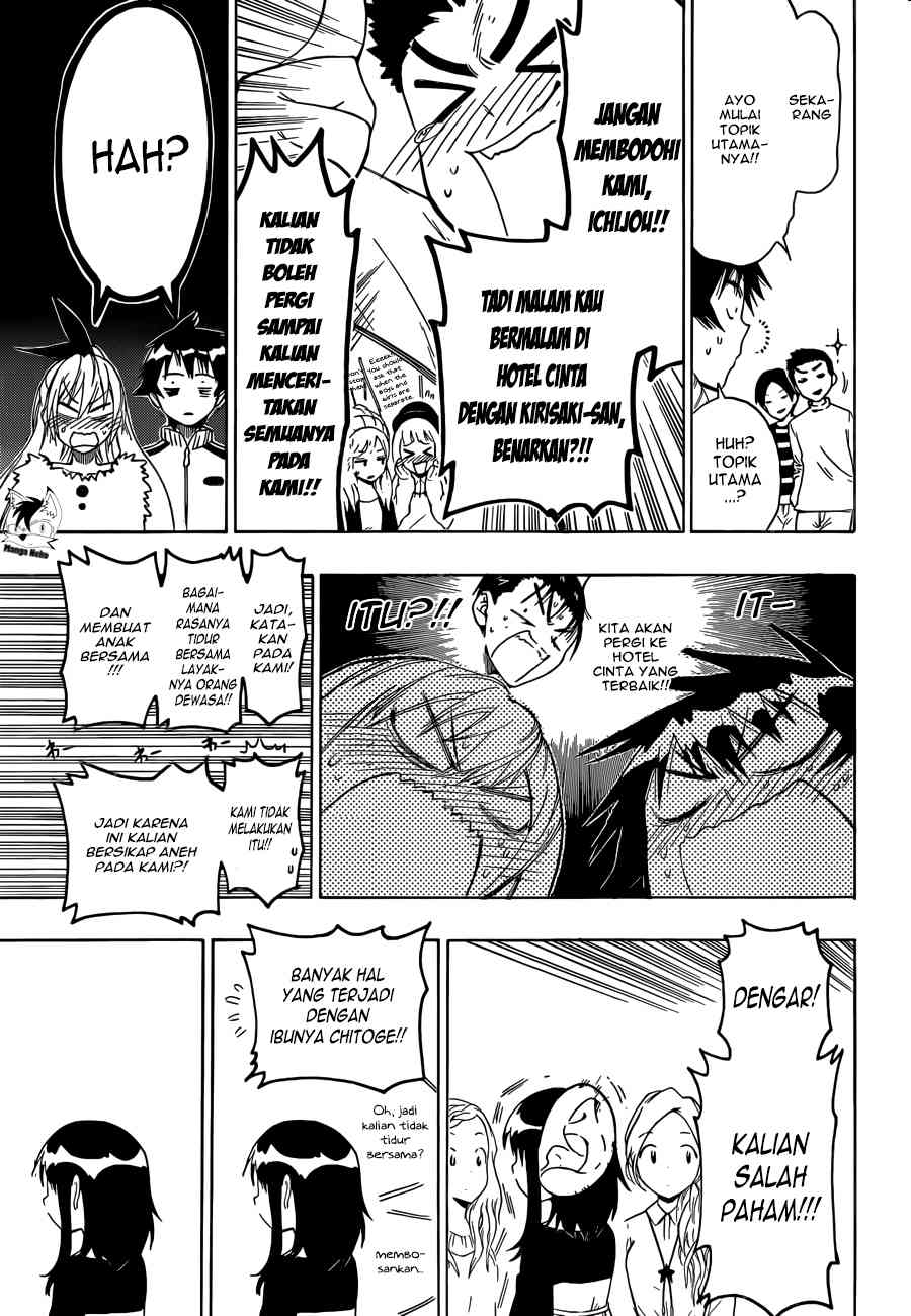 Nisekoi Chapter 63 Gambar 13
