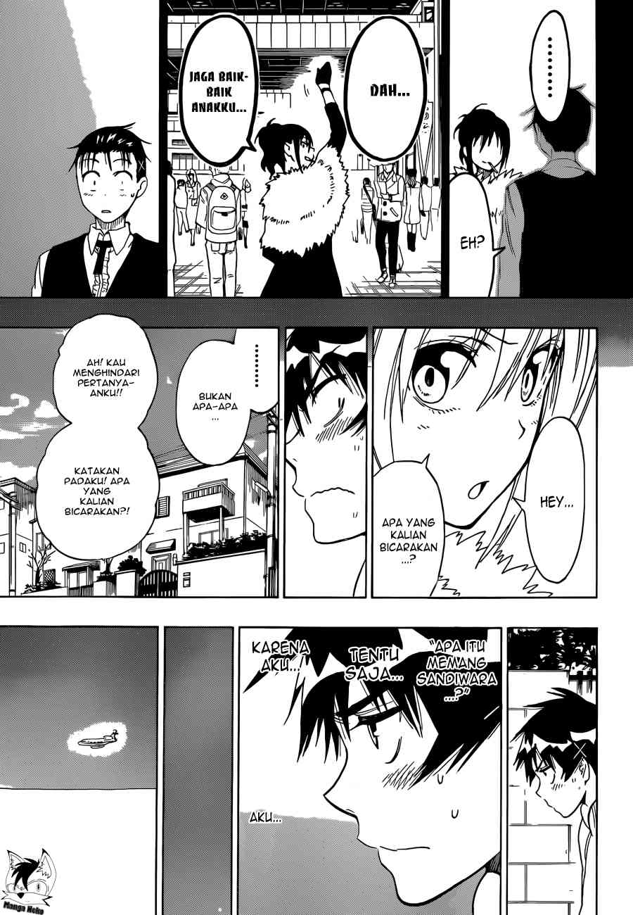 Nisekoi Chapter 63 Gambar 19