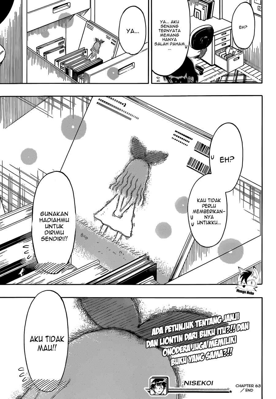 Nisekoi Chapter 63 Gambar 21
