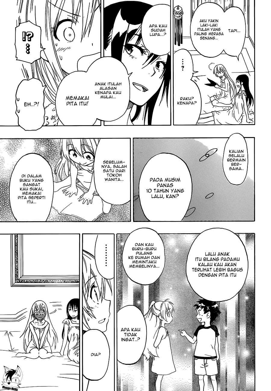 Nisekoi Chapter 62 Gambar 17