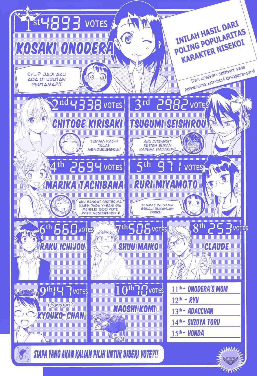 Nisekoi Chapter 59 Gambar 3