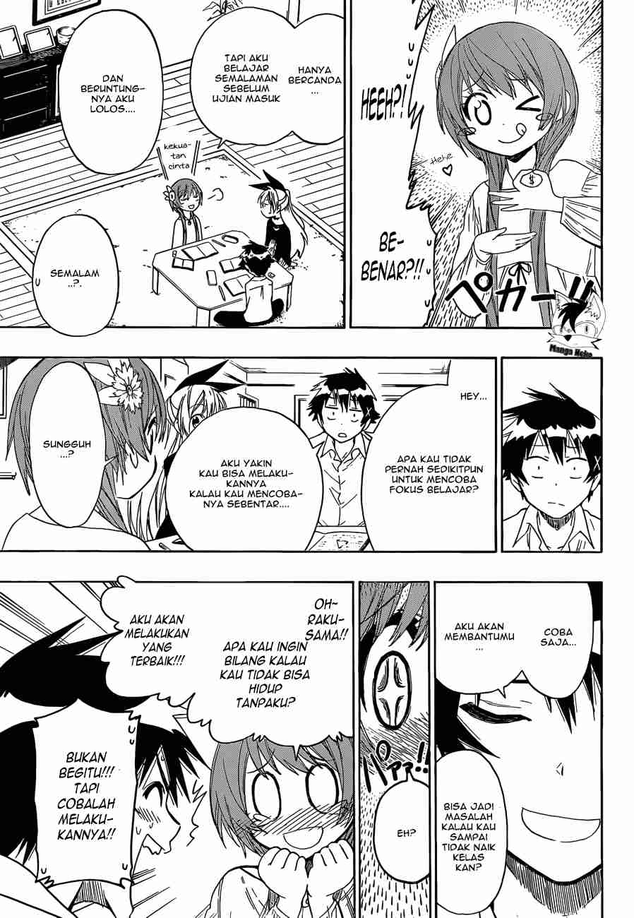 Nisekoi Chapter 56 Gambar 13