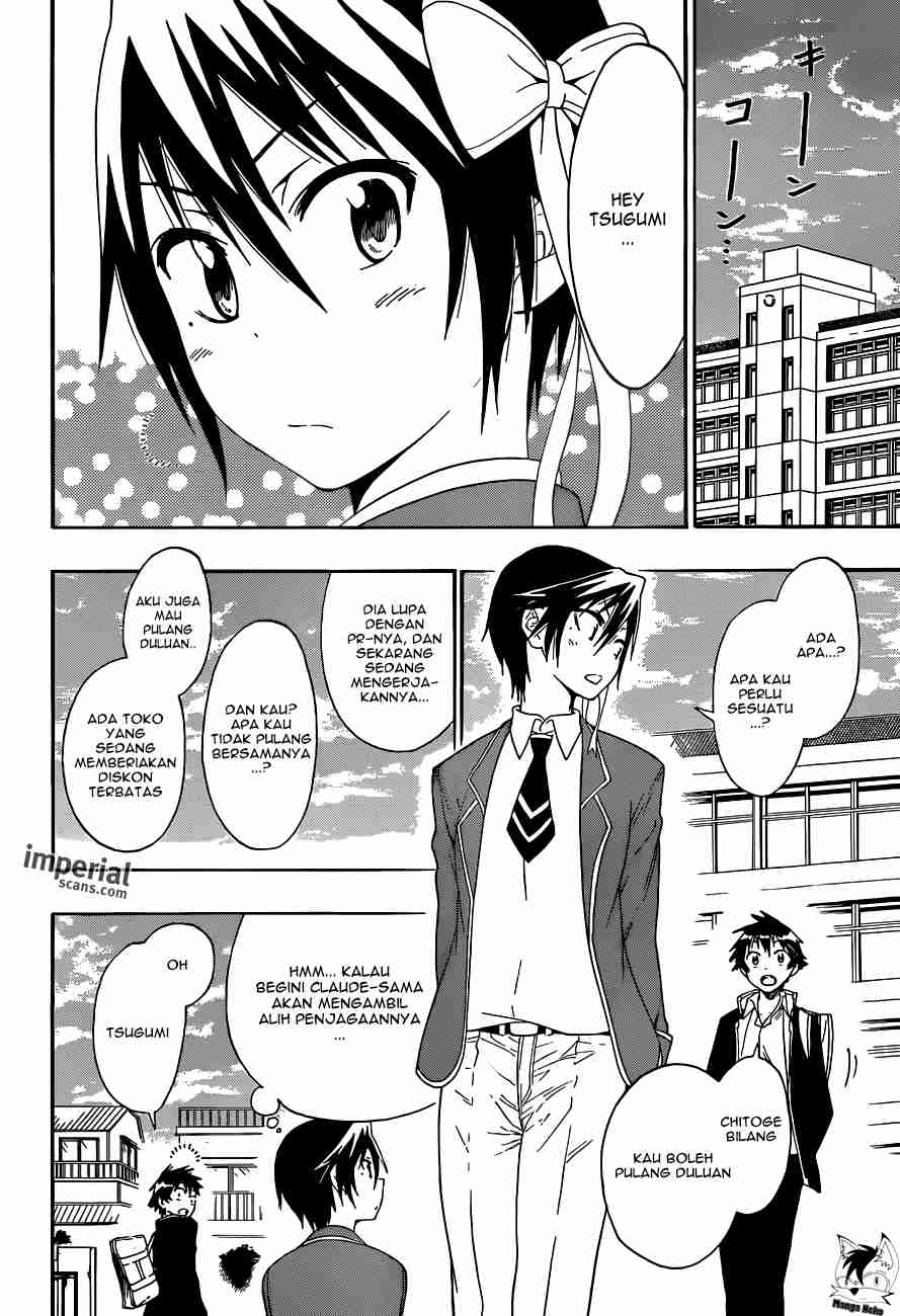 Nisekoi Chapter 54 Gambar 4