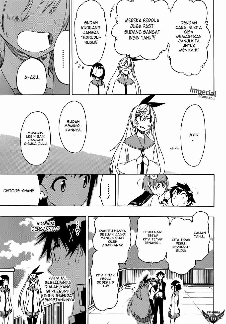 Nisekoi Chapter 51 Gambar 13