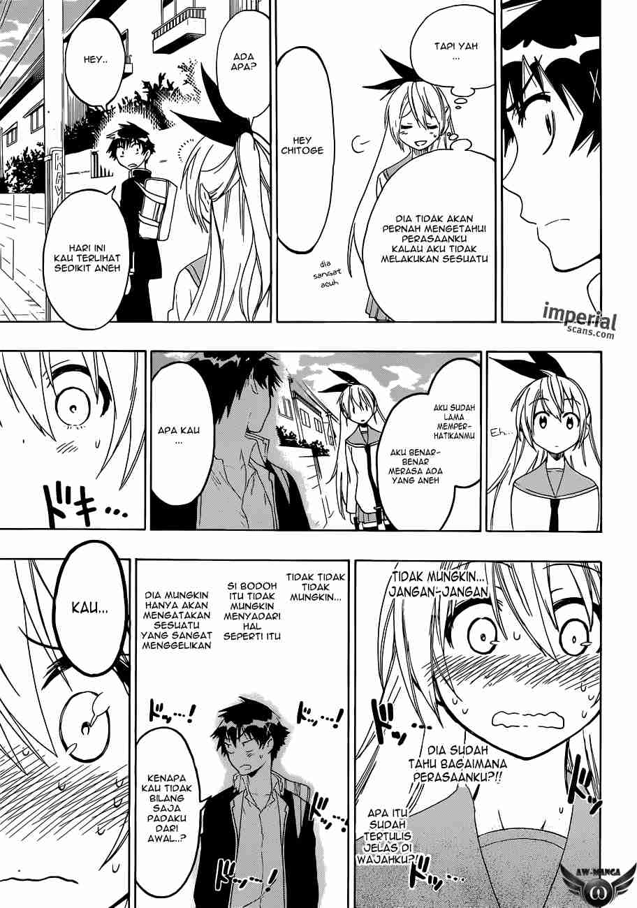 Nisekoi Chapter 51 Gambar 19