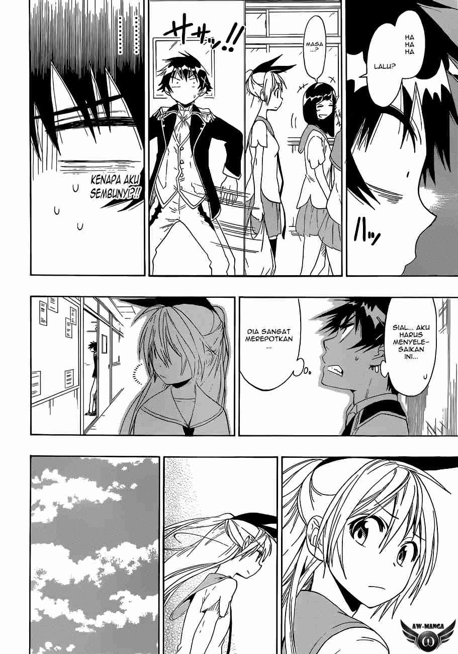 Nisekoi Chapter 47 Gambar 12