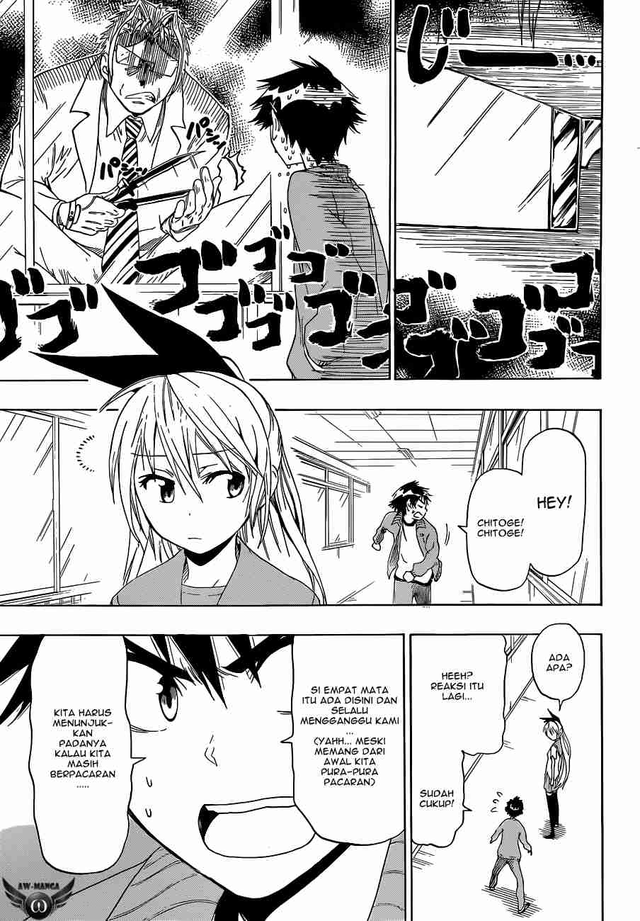 Nisekoi Chapter 47 Gambar 13