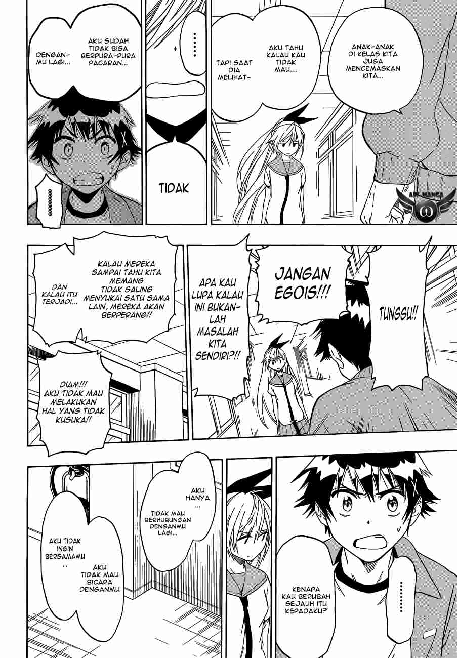Nisekoi Chapter 47 Gambar 14