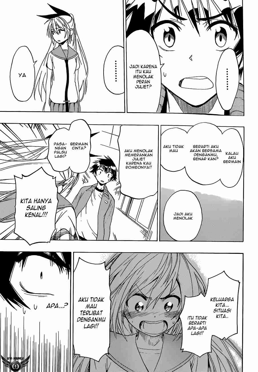 Nisekoi Chapter 47 Gambar 15