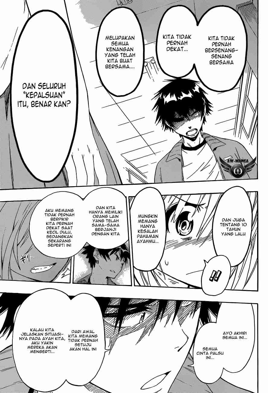 Nisekoi Chapter 47 Gambar 17