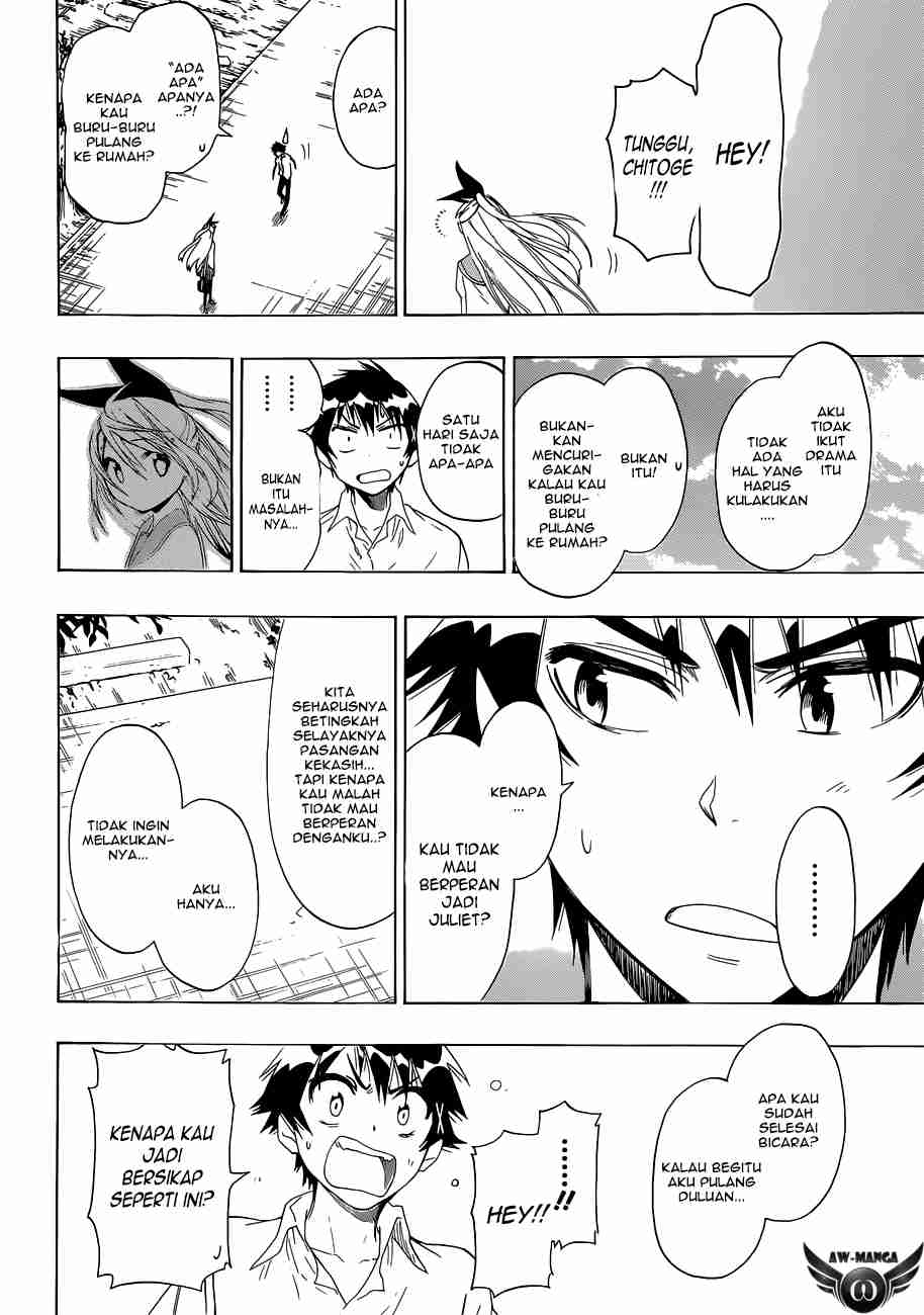 Nisekoi Chapter 46 Gambar 14