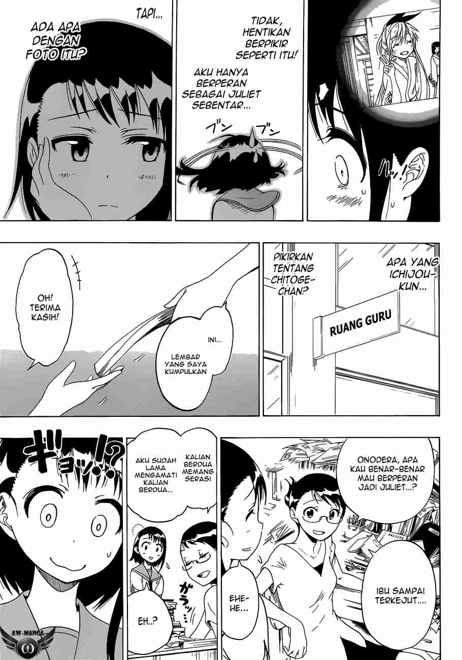 Nisekoi Chapter 46 Gambar 17