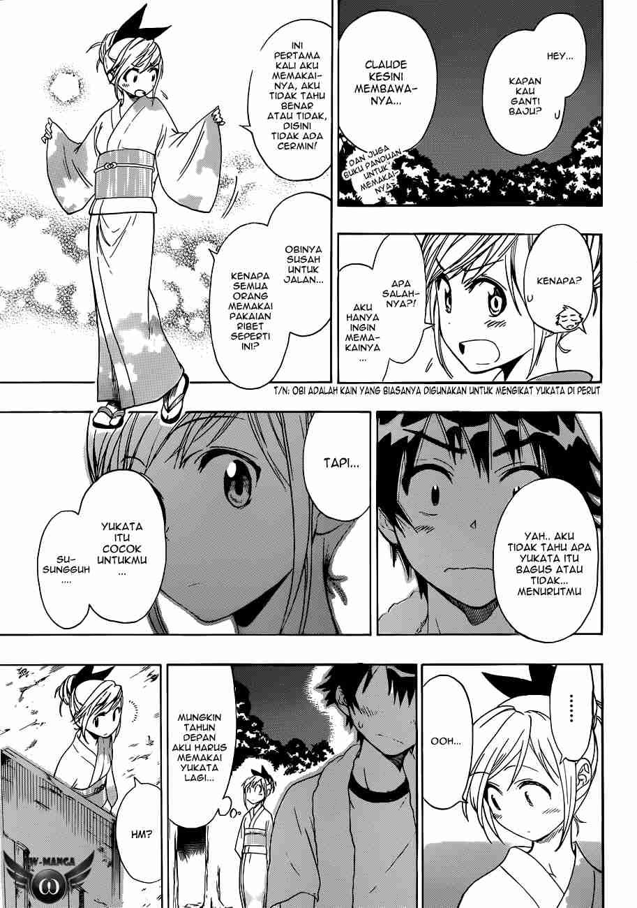 Nisekoi Chapter 43 Gambar 14