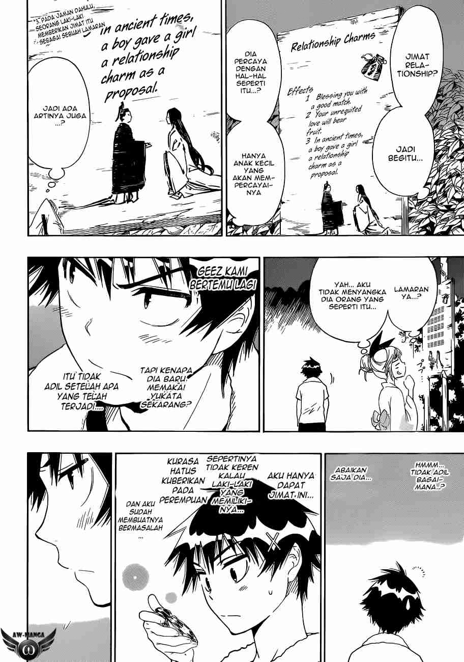 Nisekoi Chapter 43 Gambar 15
