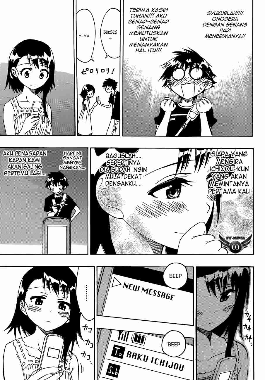 Nisekoi Chapter 39 Gambar 19