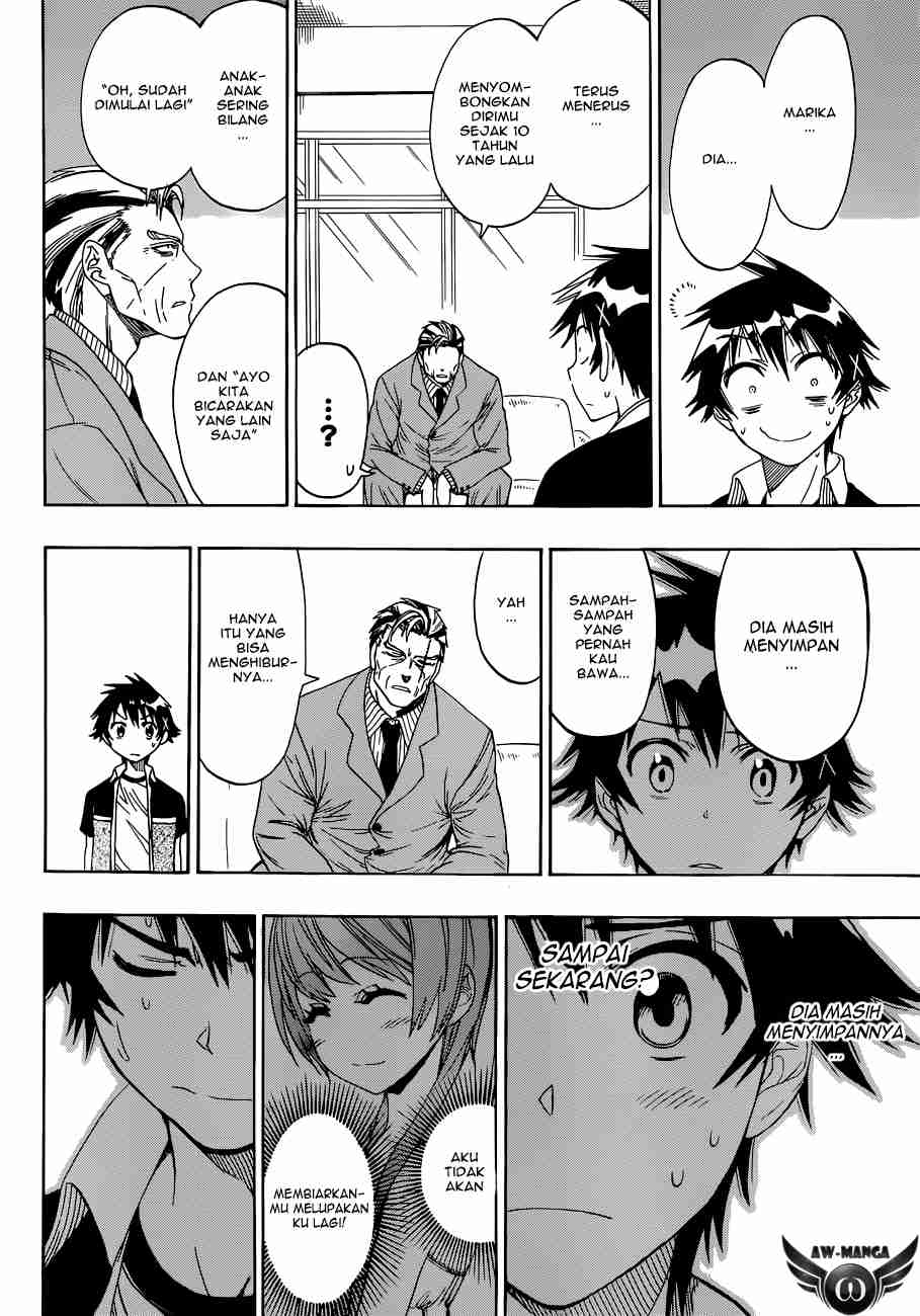 Nisekoi Chapter 37 Gambar 14