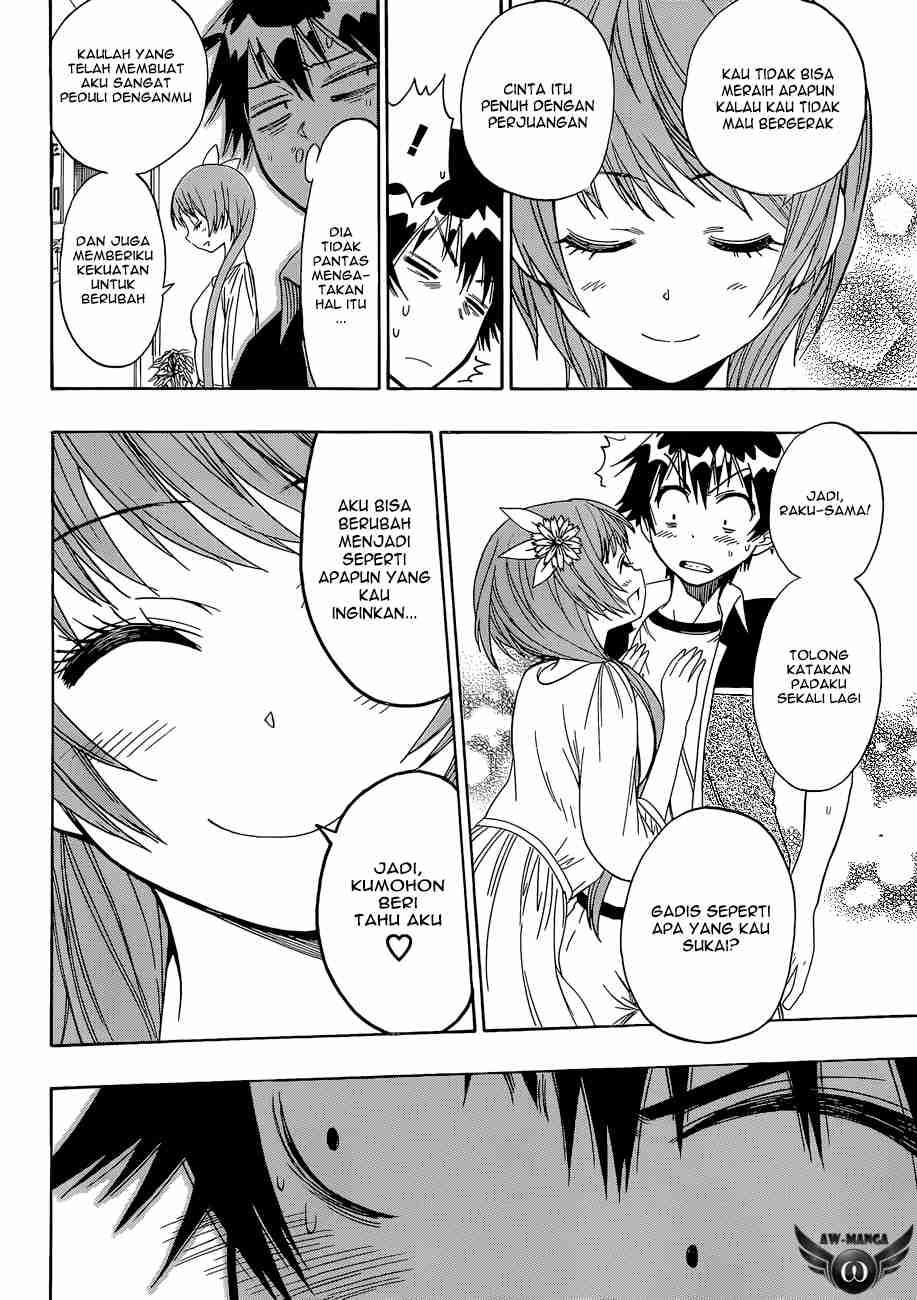 Nisekoi Chapter 37 Gambar 18
