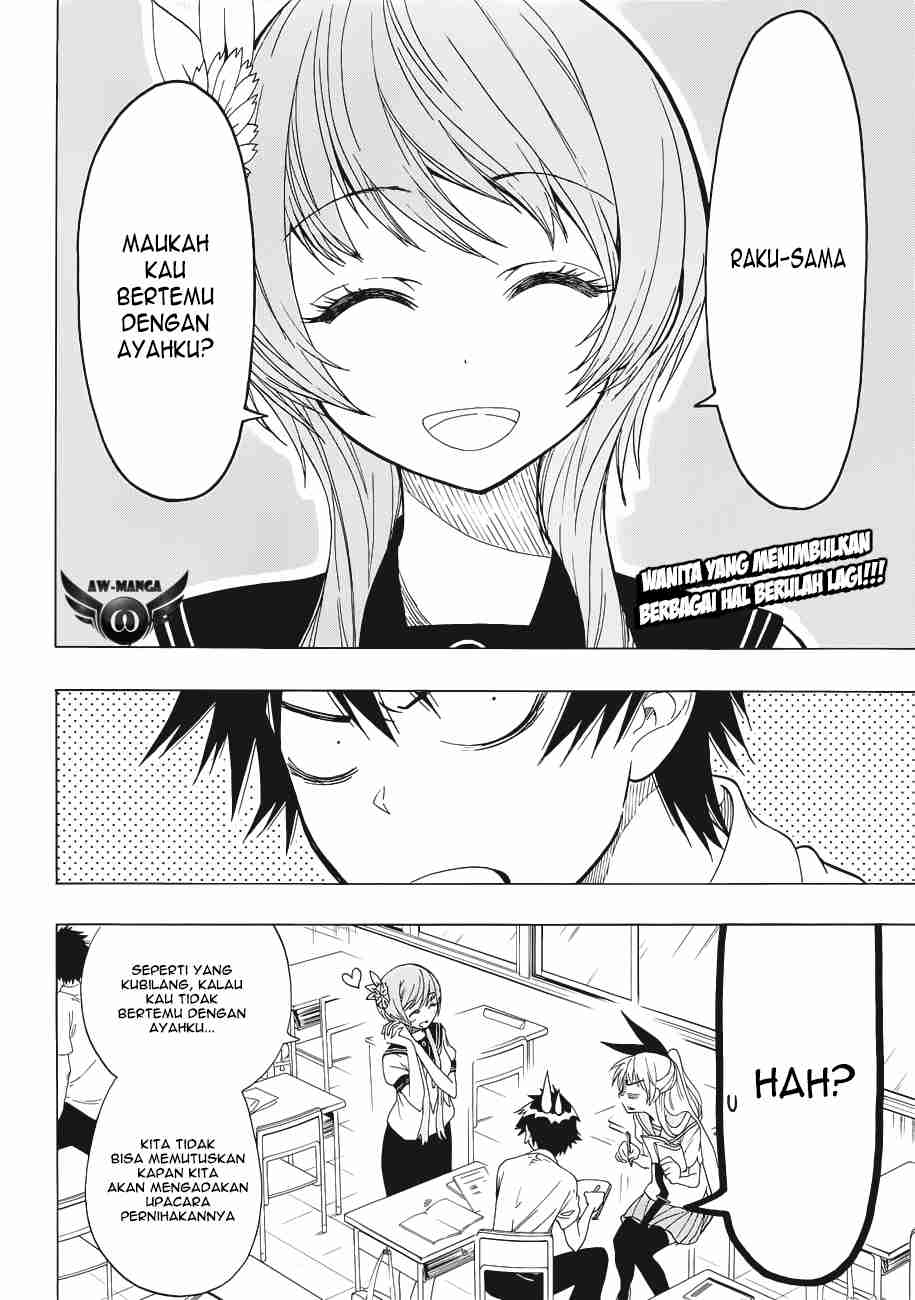 Nisekoi Chapter 37 Gambar 4