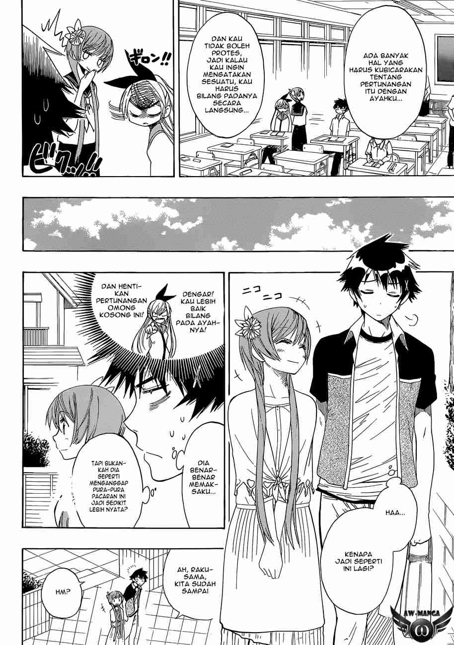 Nisekoi Chapter 37 Gambar 6