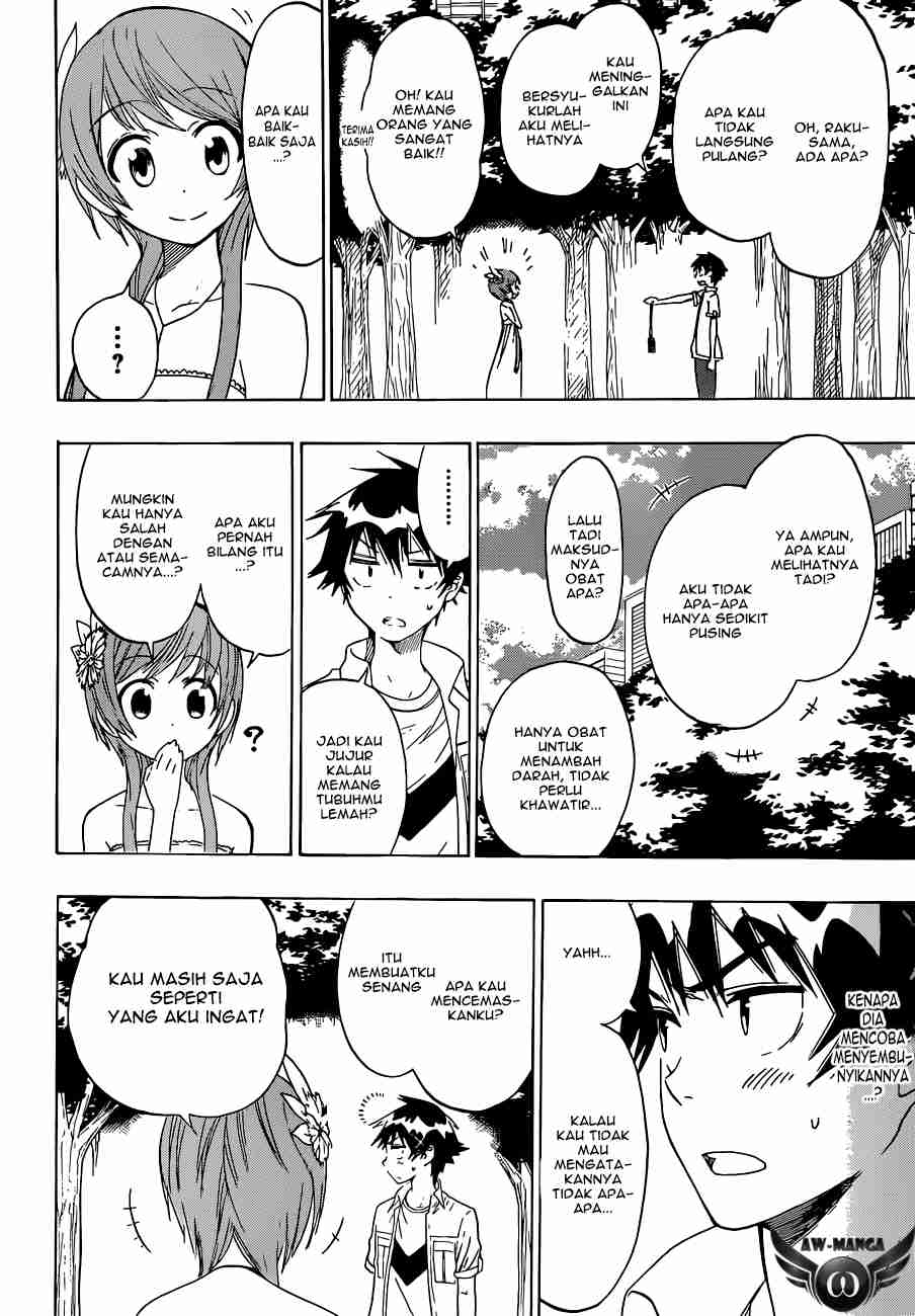 Nisekoi Chapter 35 Gambar 14