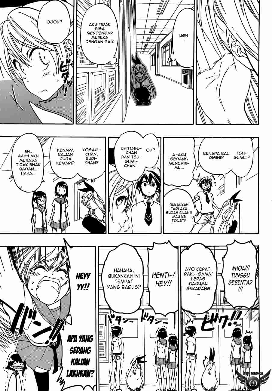 Nisekoi Chapter 33 Gambar 17