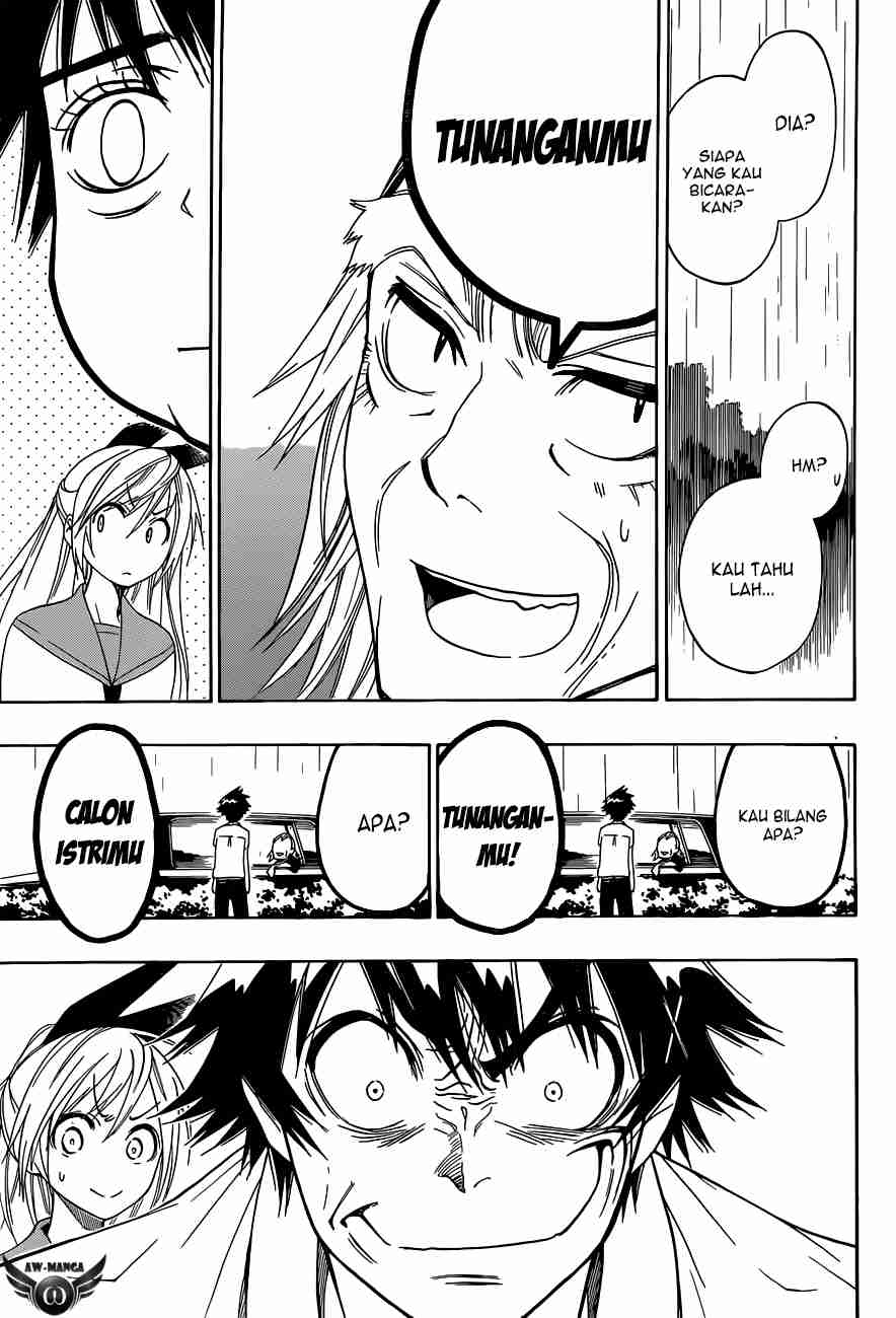 Nisekoi Chapter 32 Gambar 19