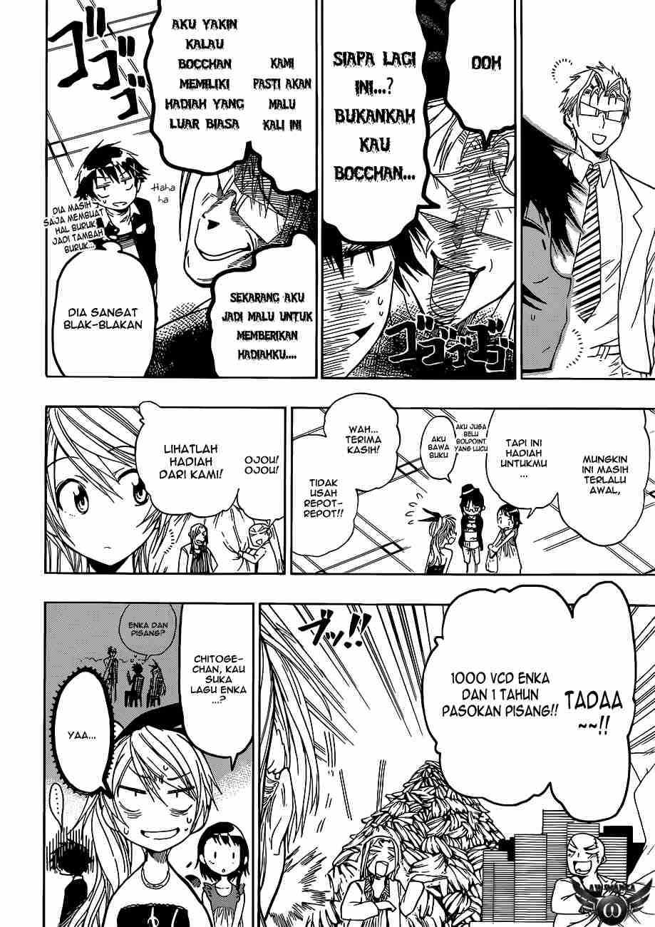 Nisekoi Chapter 28 Gambar 14