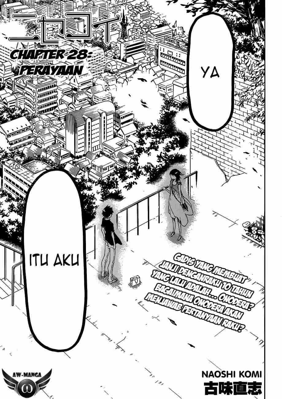 Nisekoi Chapter 28 Gambar 3