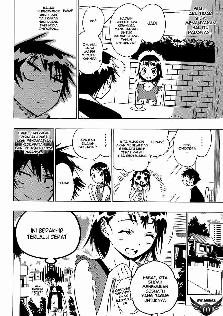 Nisekoi Chapter 27 Gambar 12