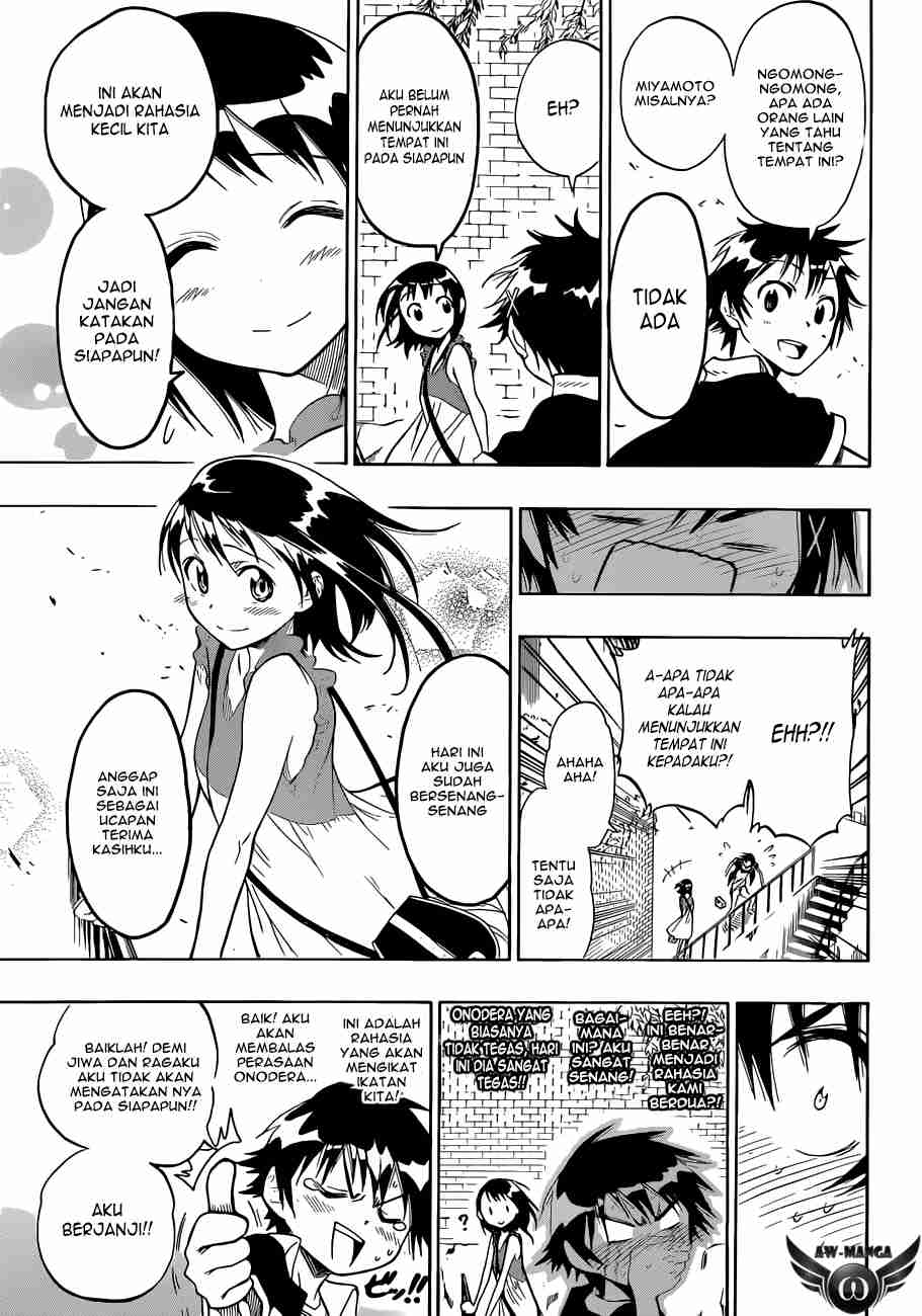 Nisekoi Chapter 27 Gambar 15