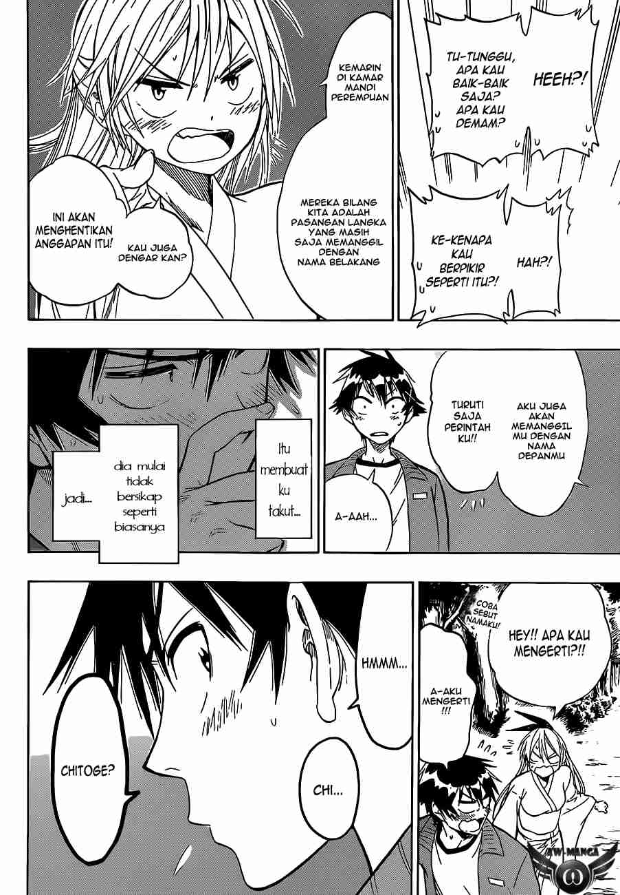 Nisekoi Chapter 25 Gambar 18
