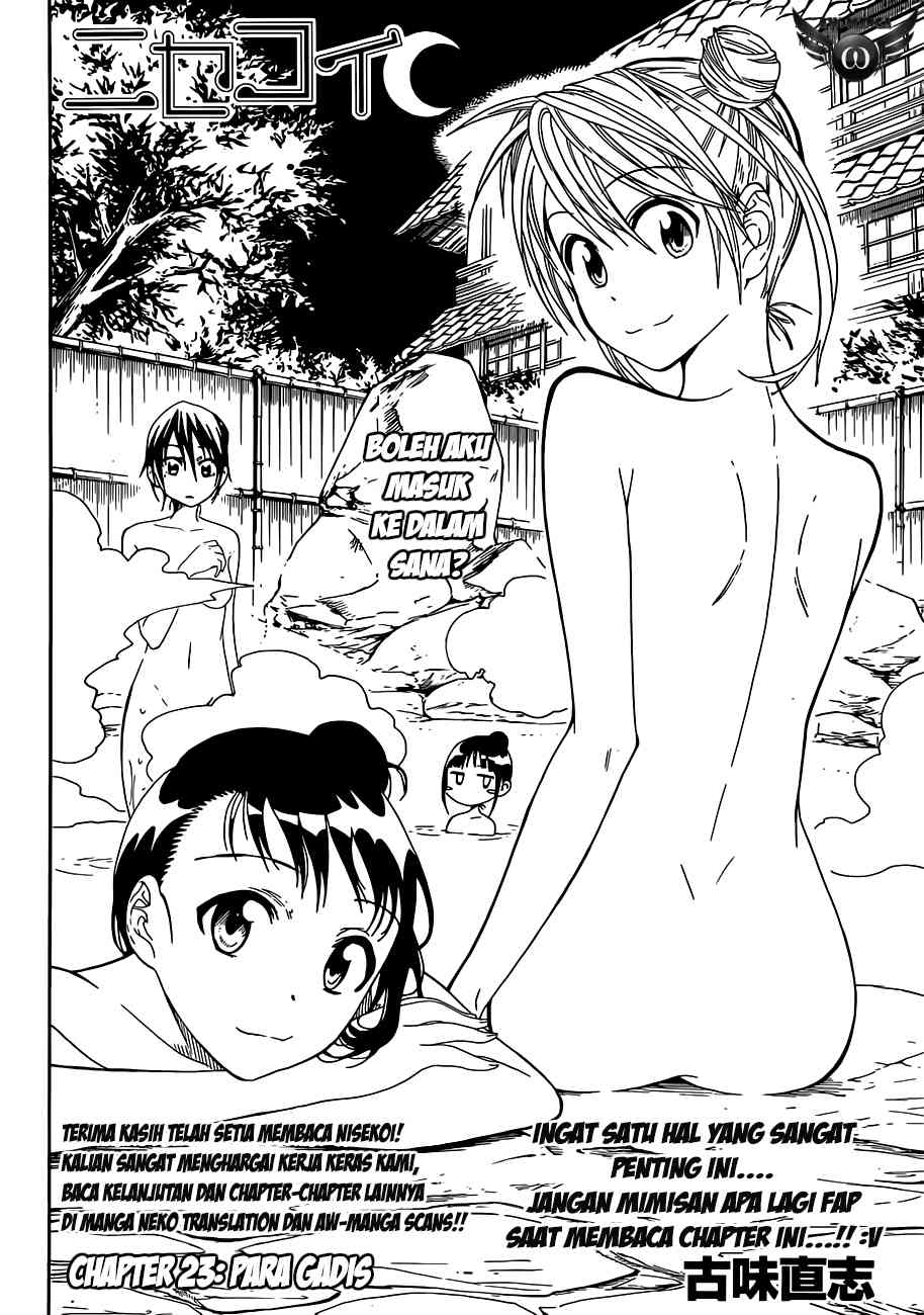 Nisekoi Chapter 23 Gambar 4
