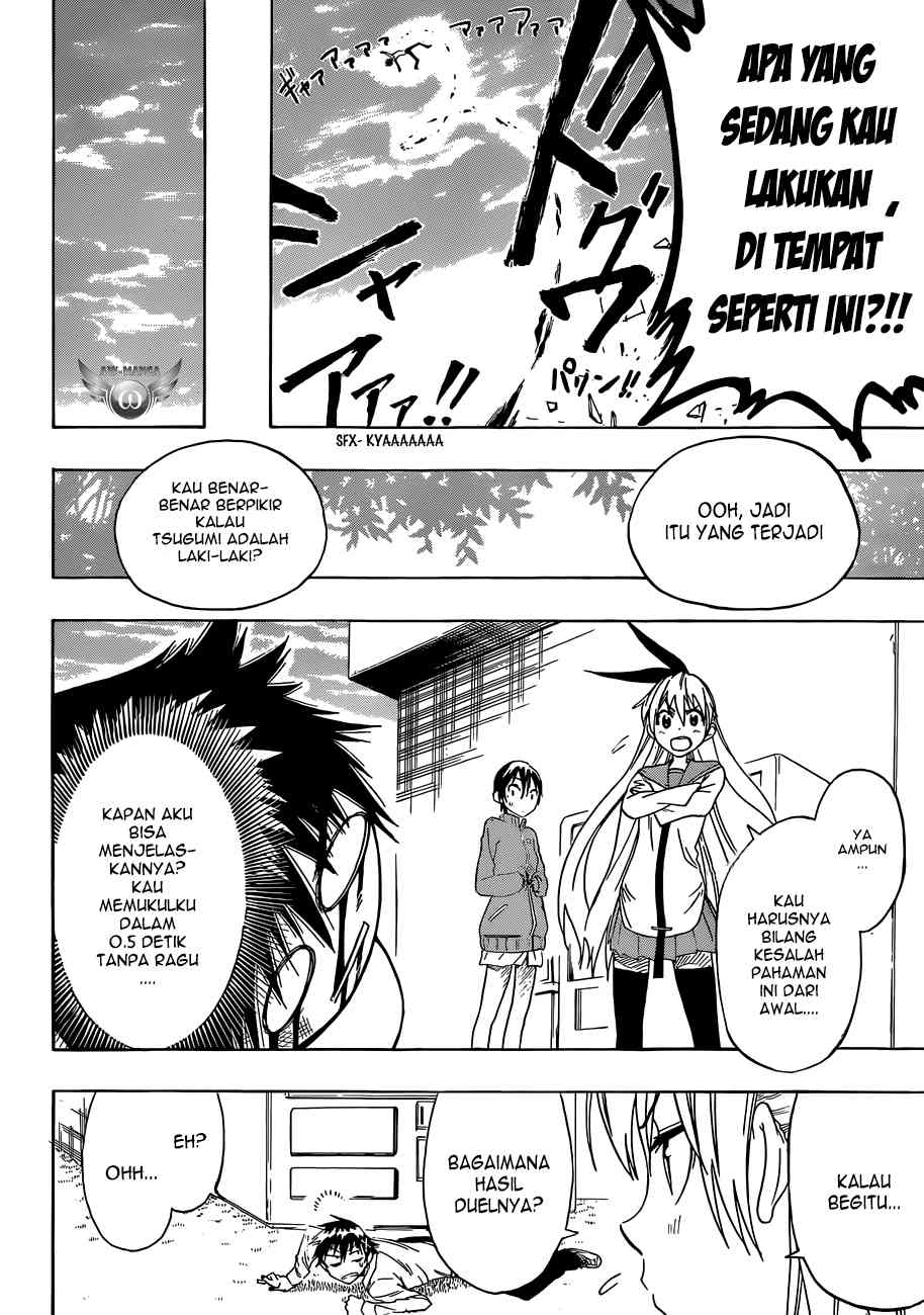Nisekoi Chapter 17 Gambar 14
