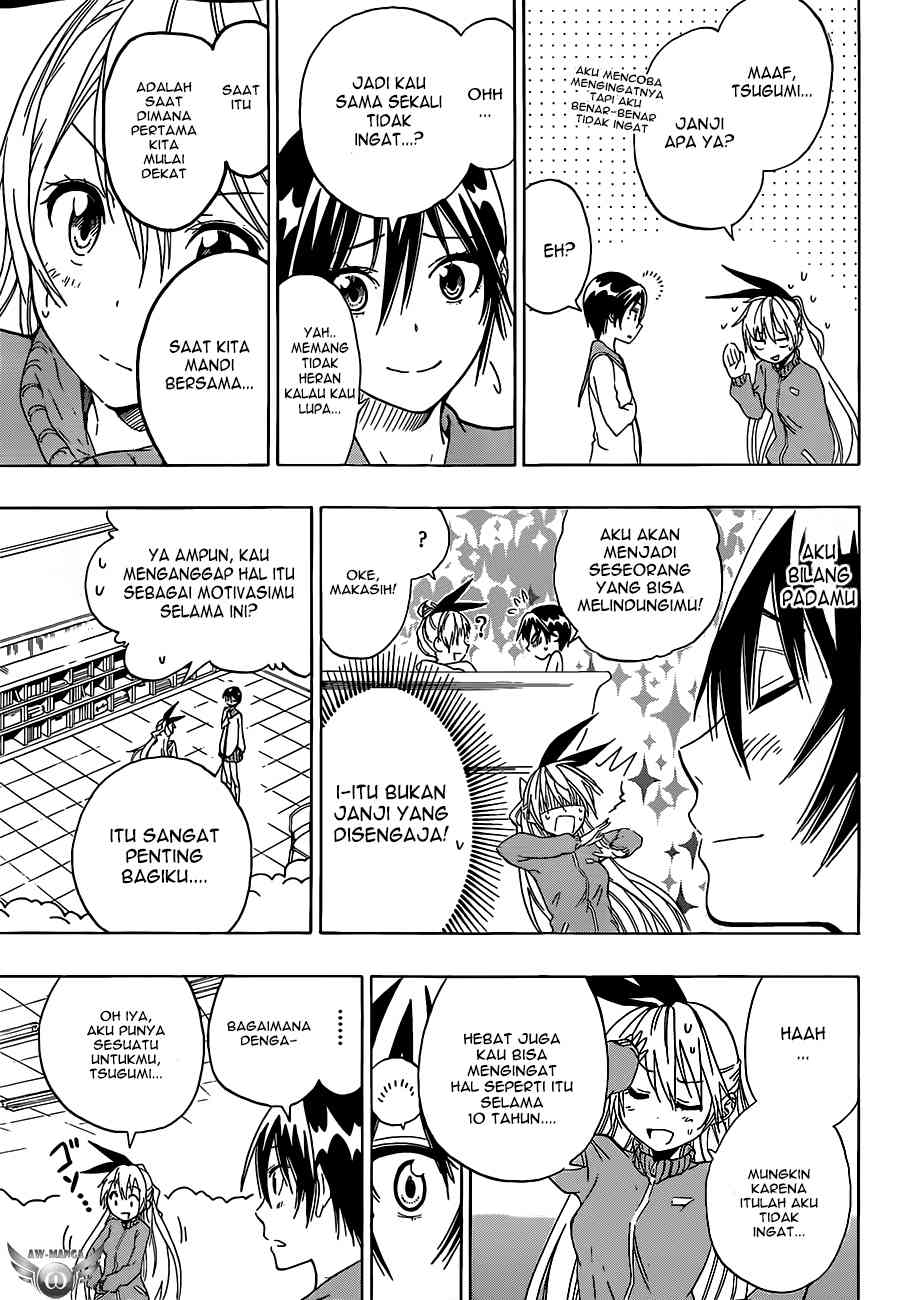 Nisekoi Chapter 17 Gambar 19
