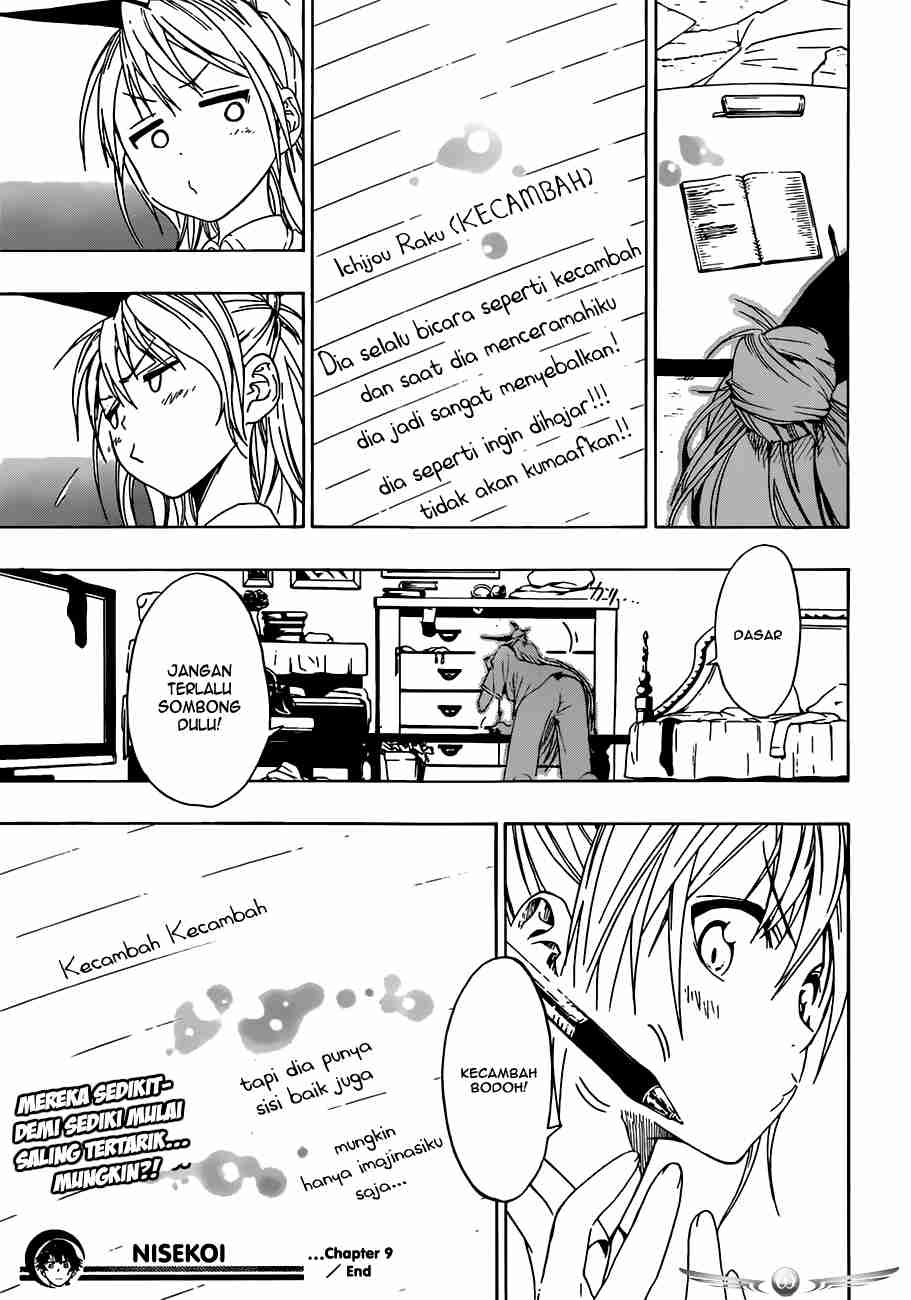 Nisekoi Chapter 9 Gambar 23