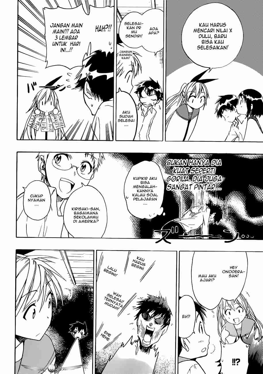 Nisekoi Chapter 8 Gambar 19