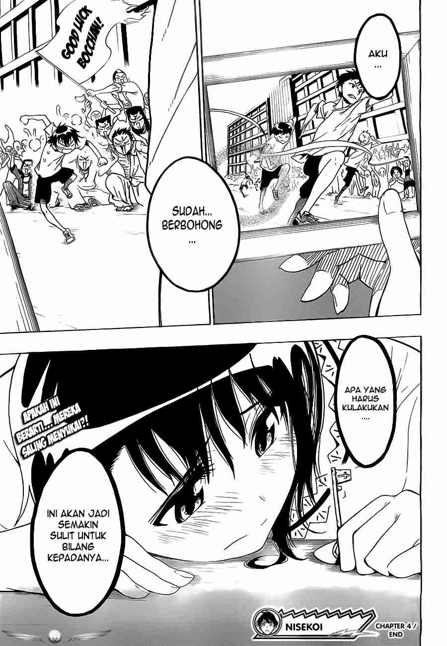 Nisekoi Chapter 4 Gambar 21