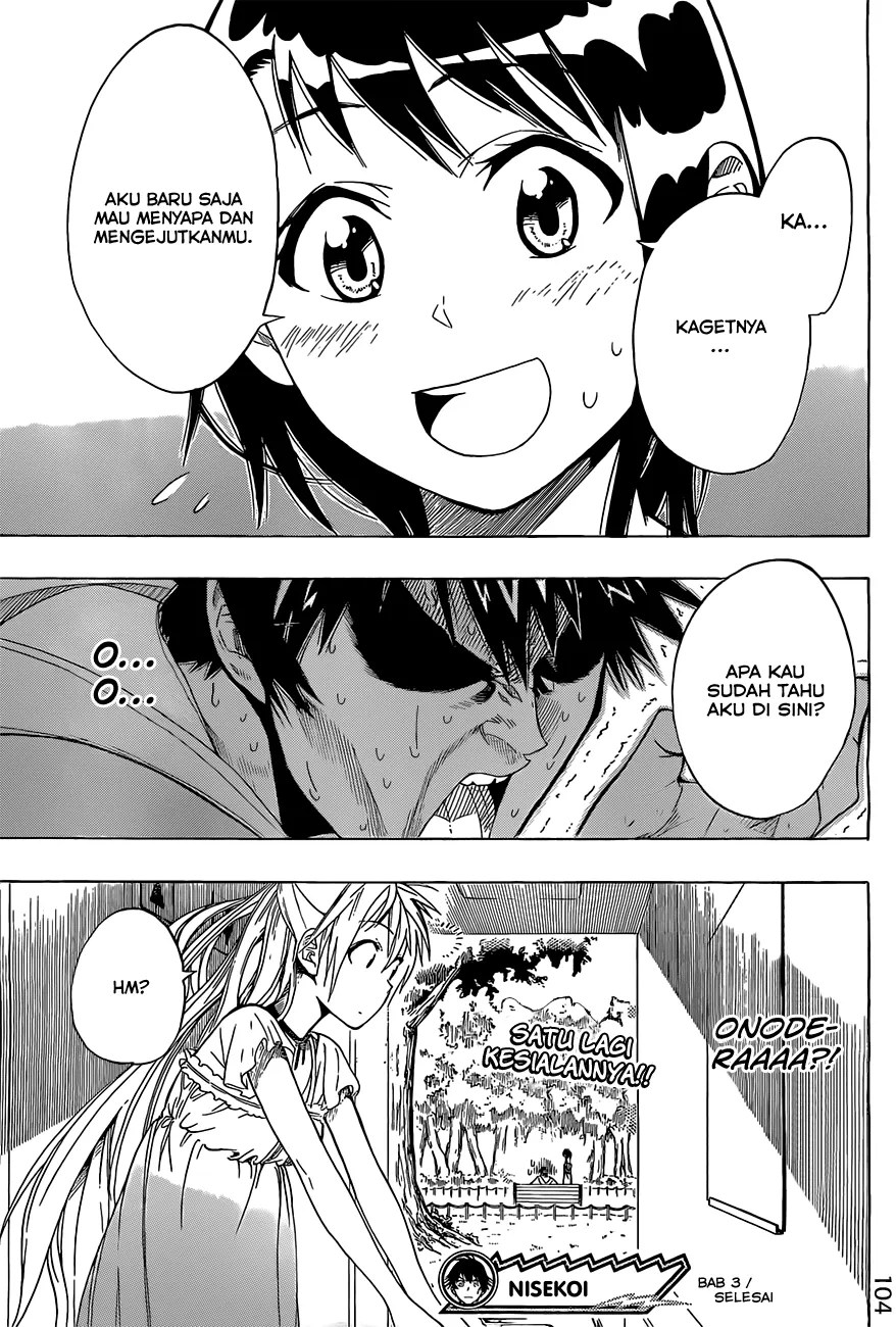 Nisekoi Chapter 3 Gambar 23