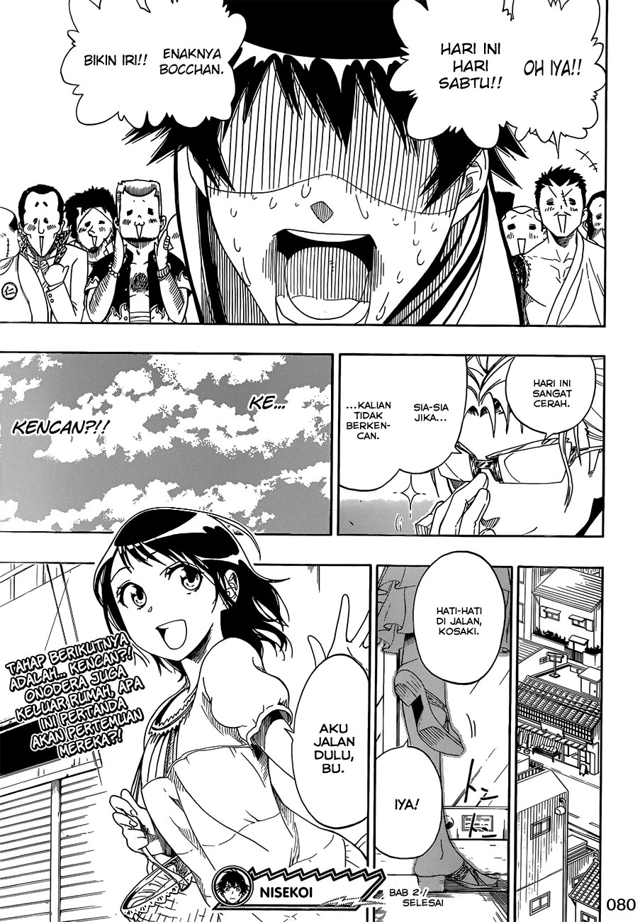 Nisekoi Chapter 2 Gambar 25