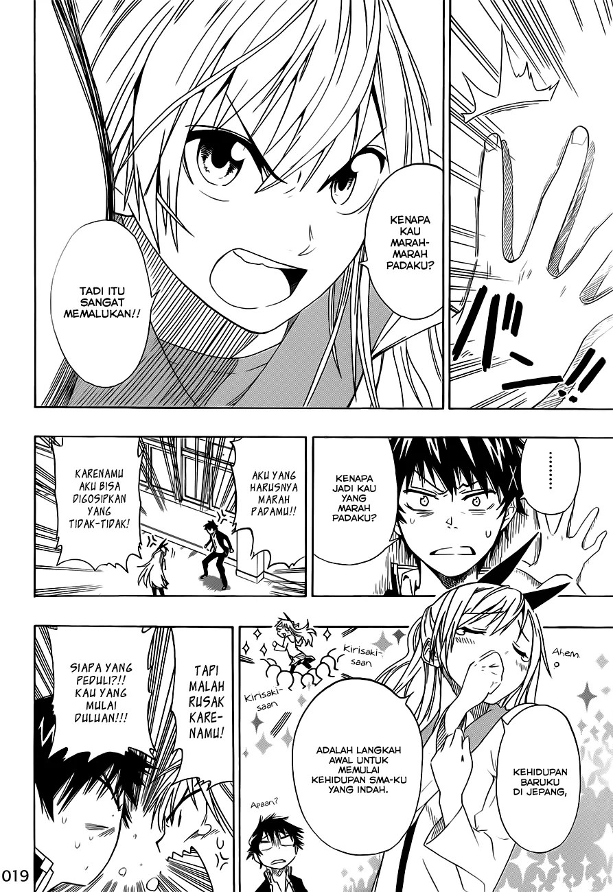Nisekoi Chapter 1 Gambar 19