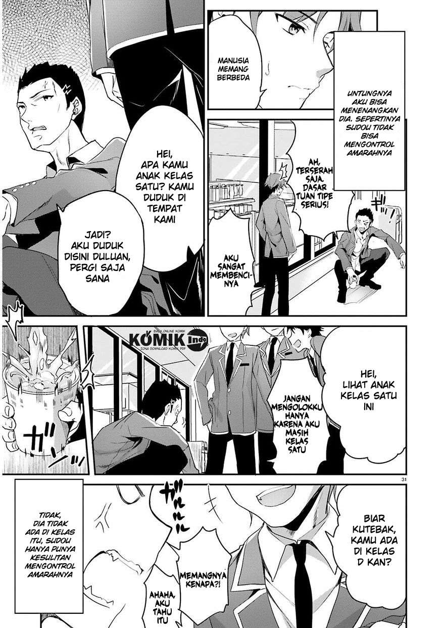 Youkoso Jitsuryoku Shijou Shugi no Kyoushitsu e Chapter 1 Gambar 32