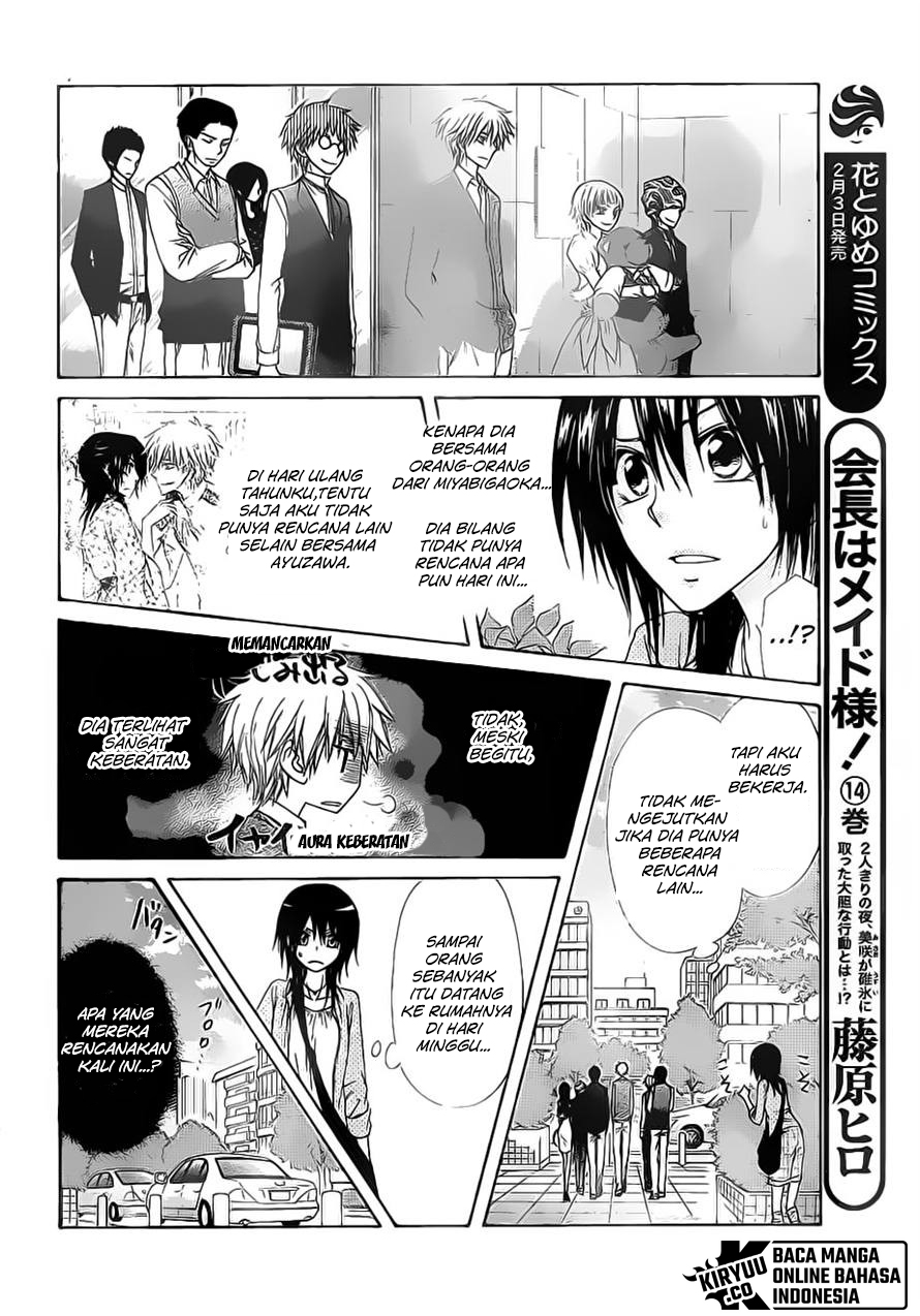 Kaichou wa Maid-sama! Chapter 67 Gambar 8