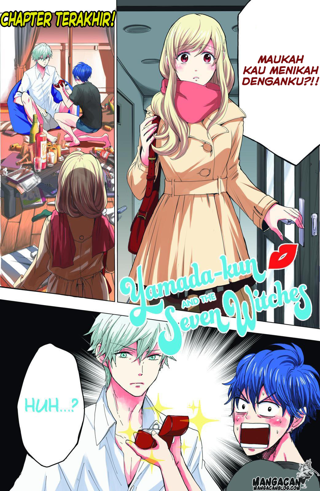 Baca Komik Yamada-kun to 7-nin no Majo Chapter 243 Gambar 1