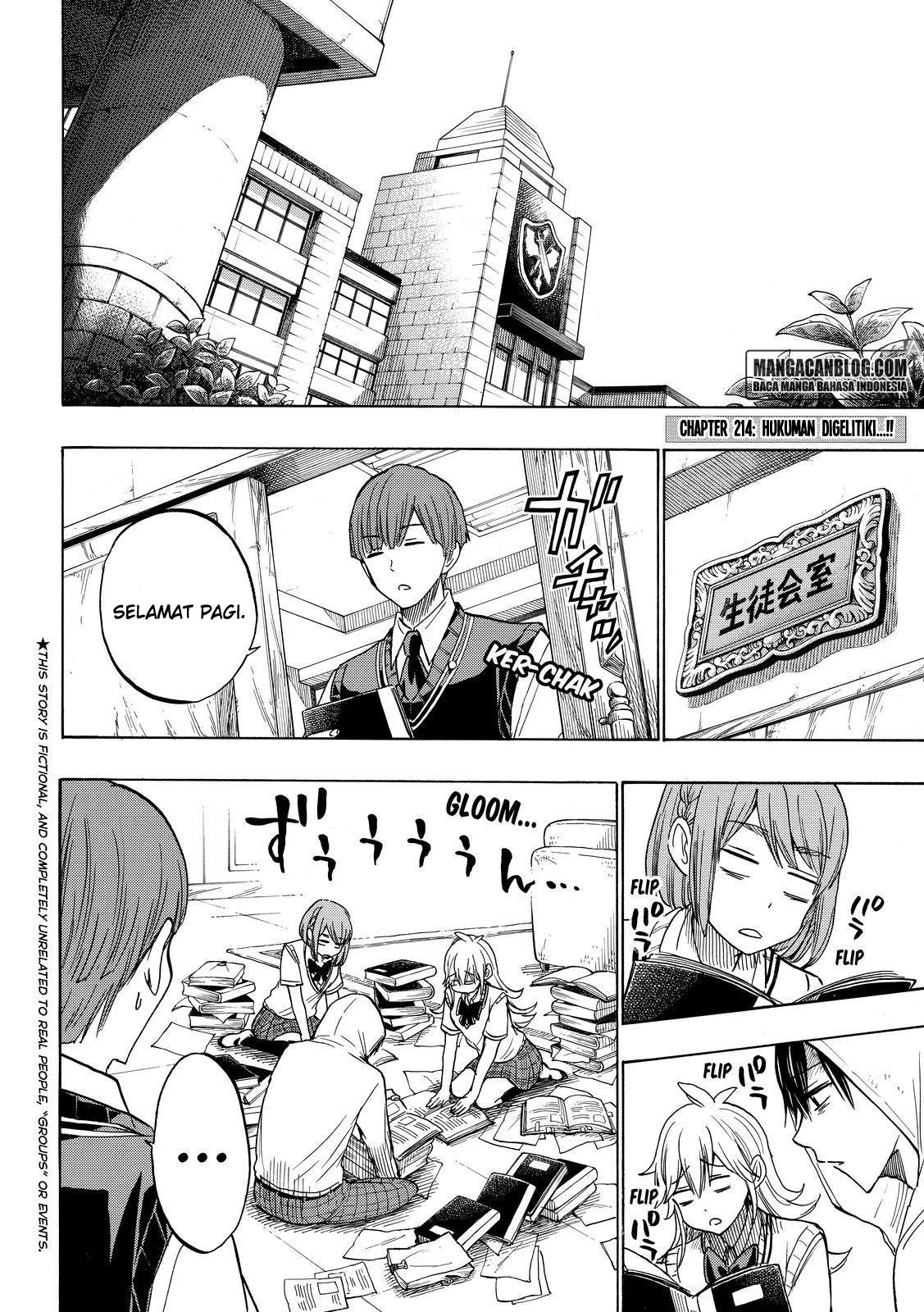 Baca Manga Yamada-kun to 7-nin no Majo Chapter 214 Gambar 2