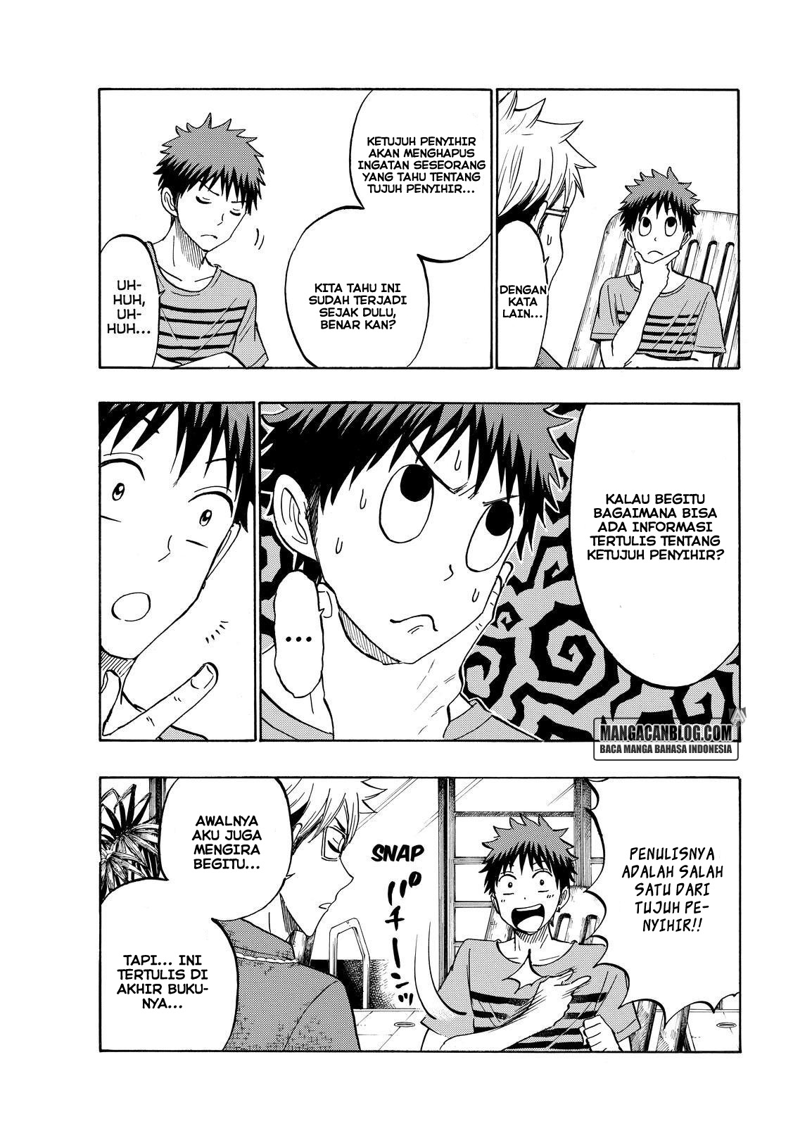 Yamada-kun to 7-nin no Majo Chapter 205 Gambar 5