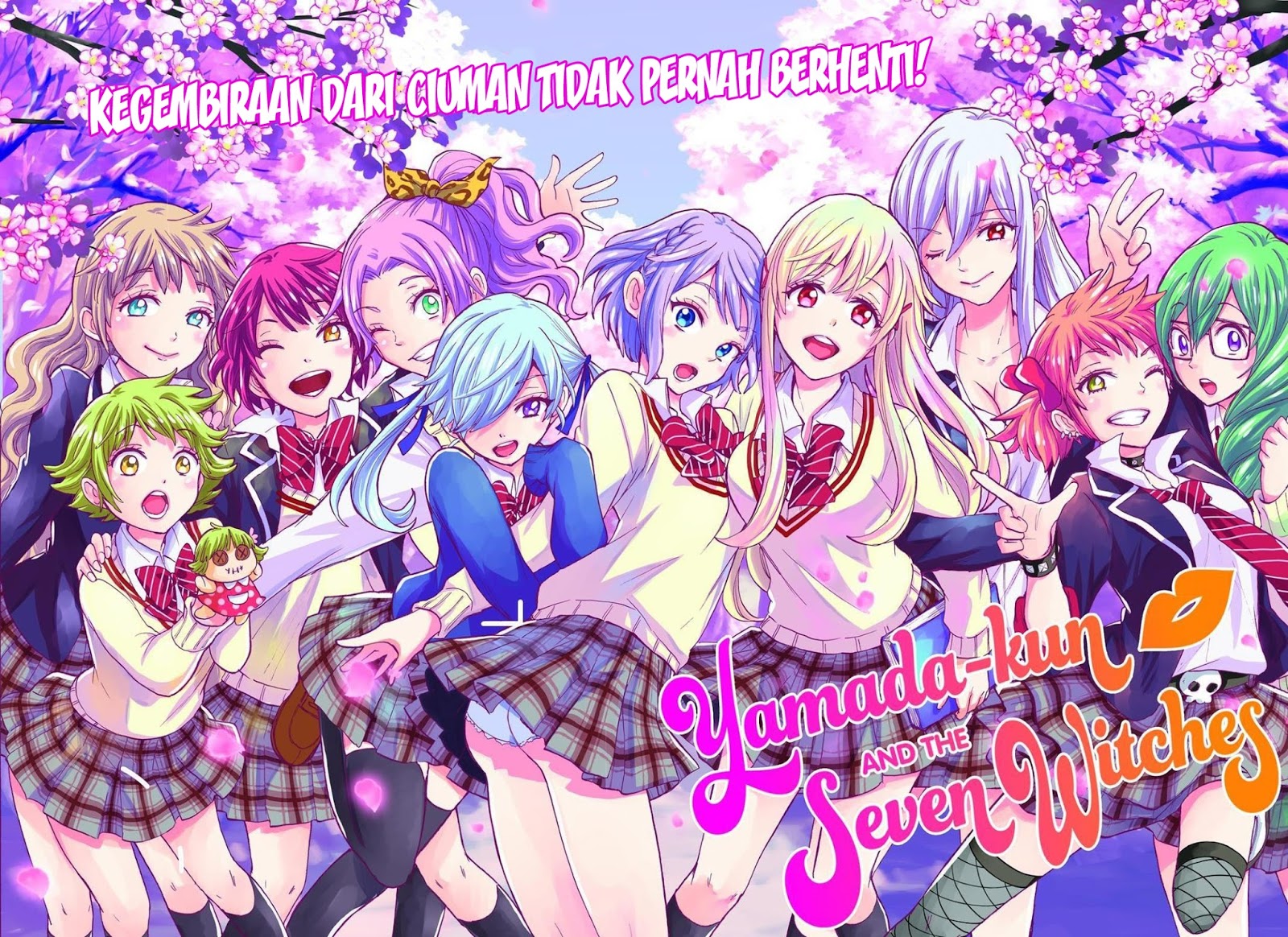 Baca Komik Yamada-kun to 7-nin no Majo Chapter 200 Gambar 1